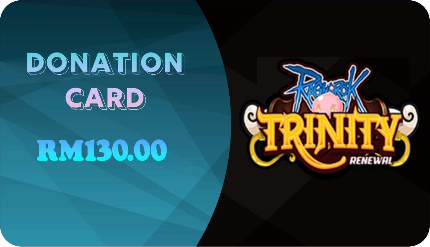 RM130.00 DONATION CREDIT POINTS
